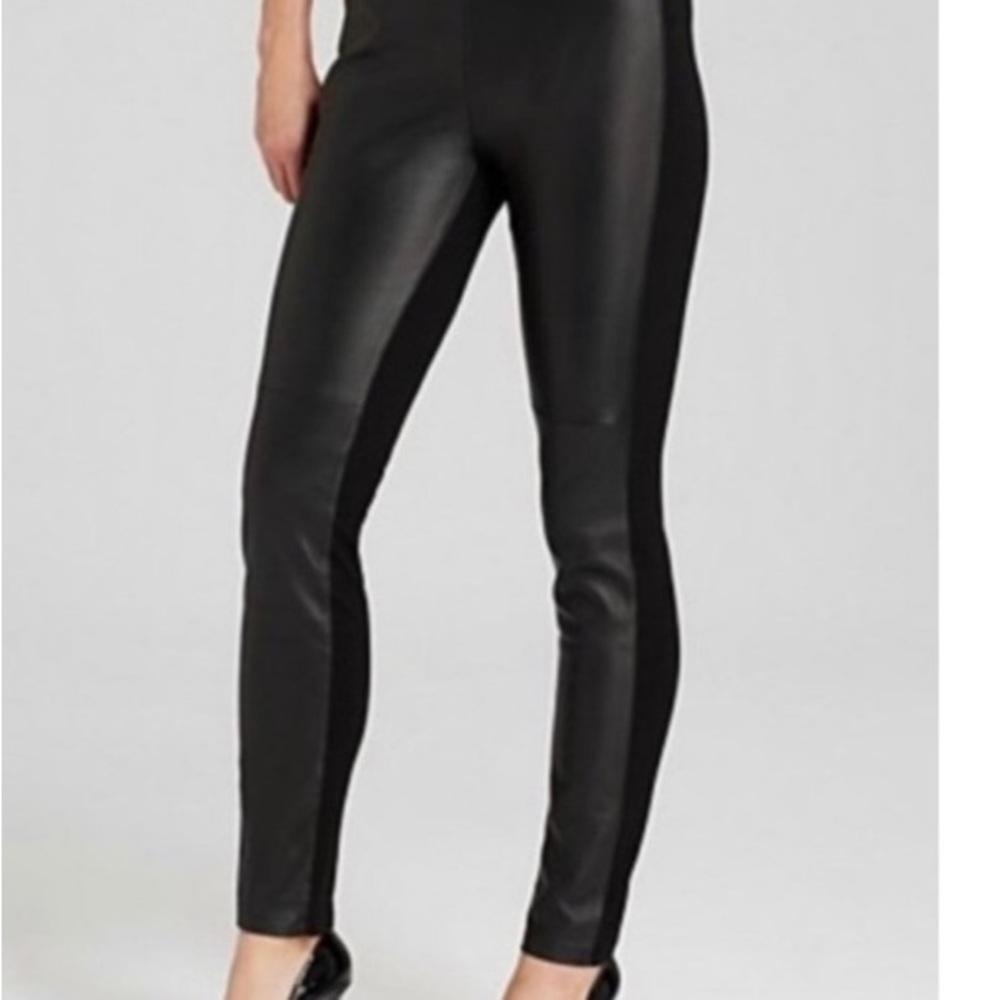 Eileen Fisher leather pants